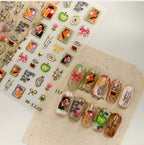 Hello Claws | World Famous Paintings Nail Deco Sticker