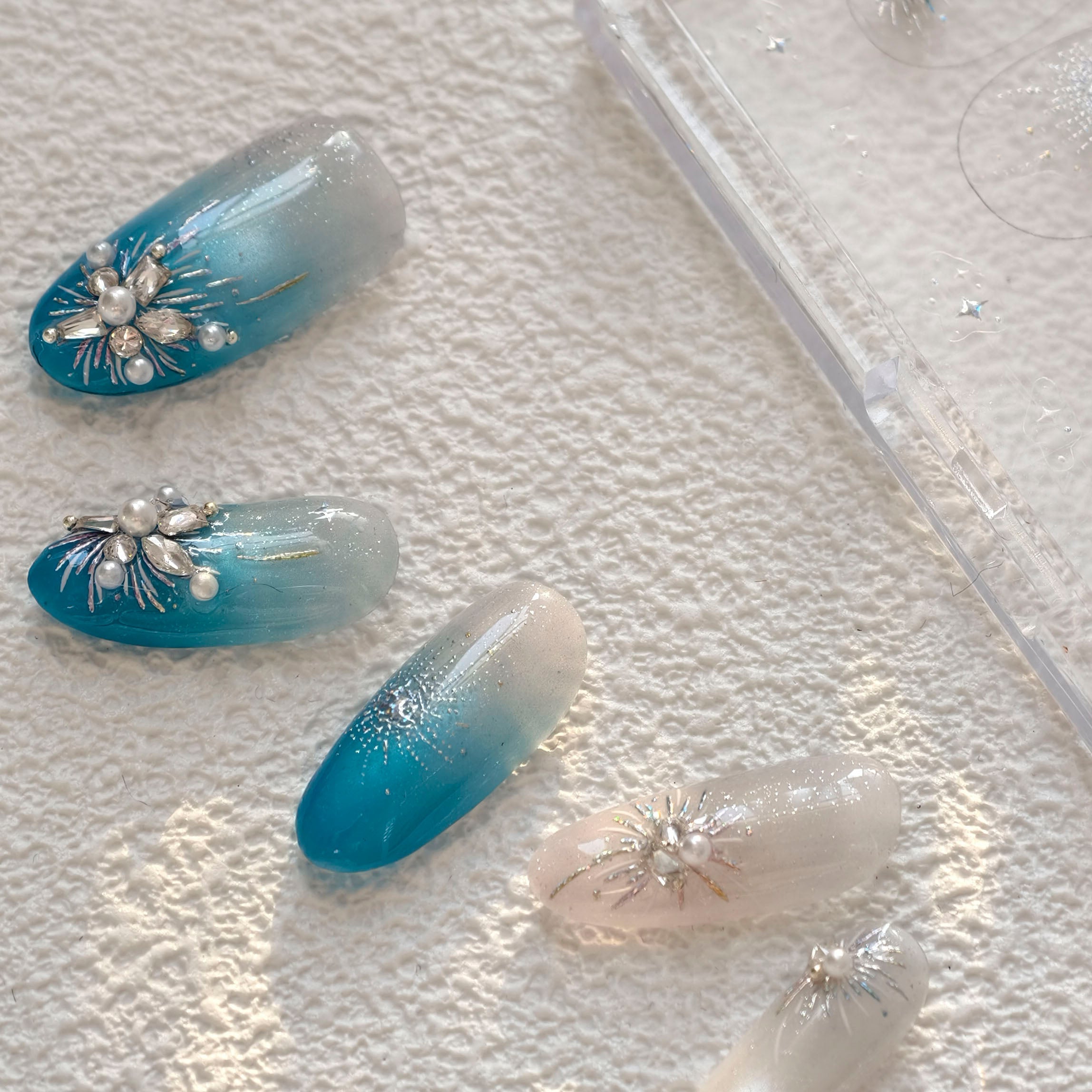 Hello Claws | Pink Firework Nail Deco Sticker