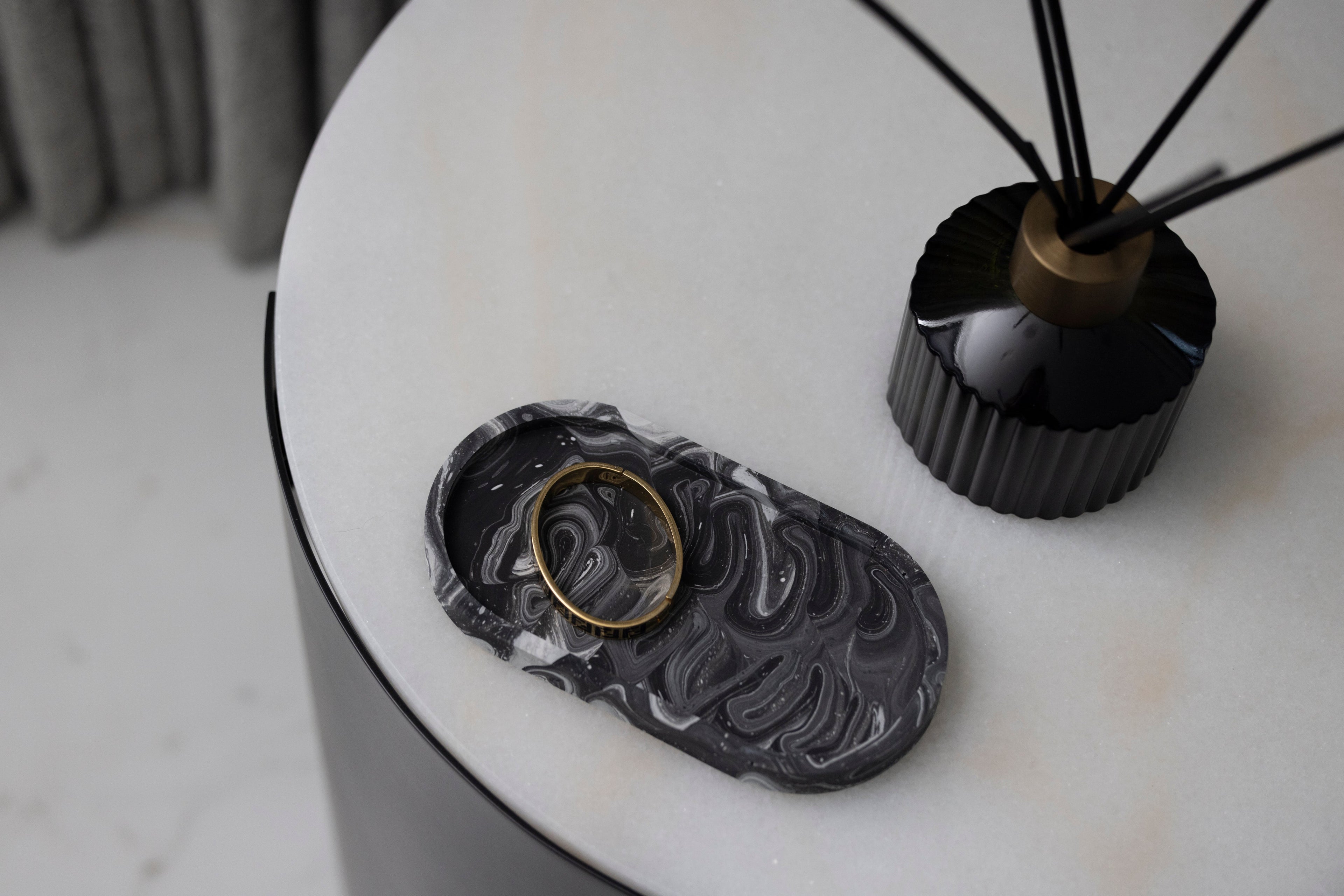 Marble Jewellery Tray