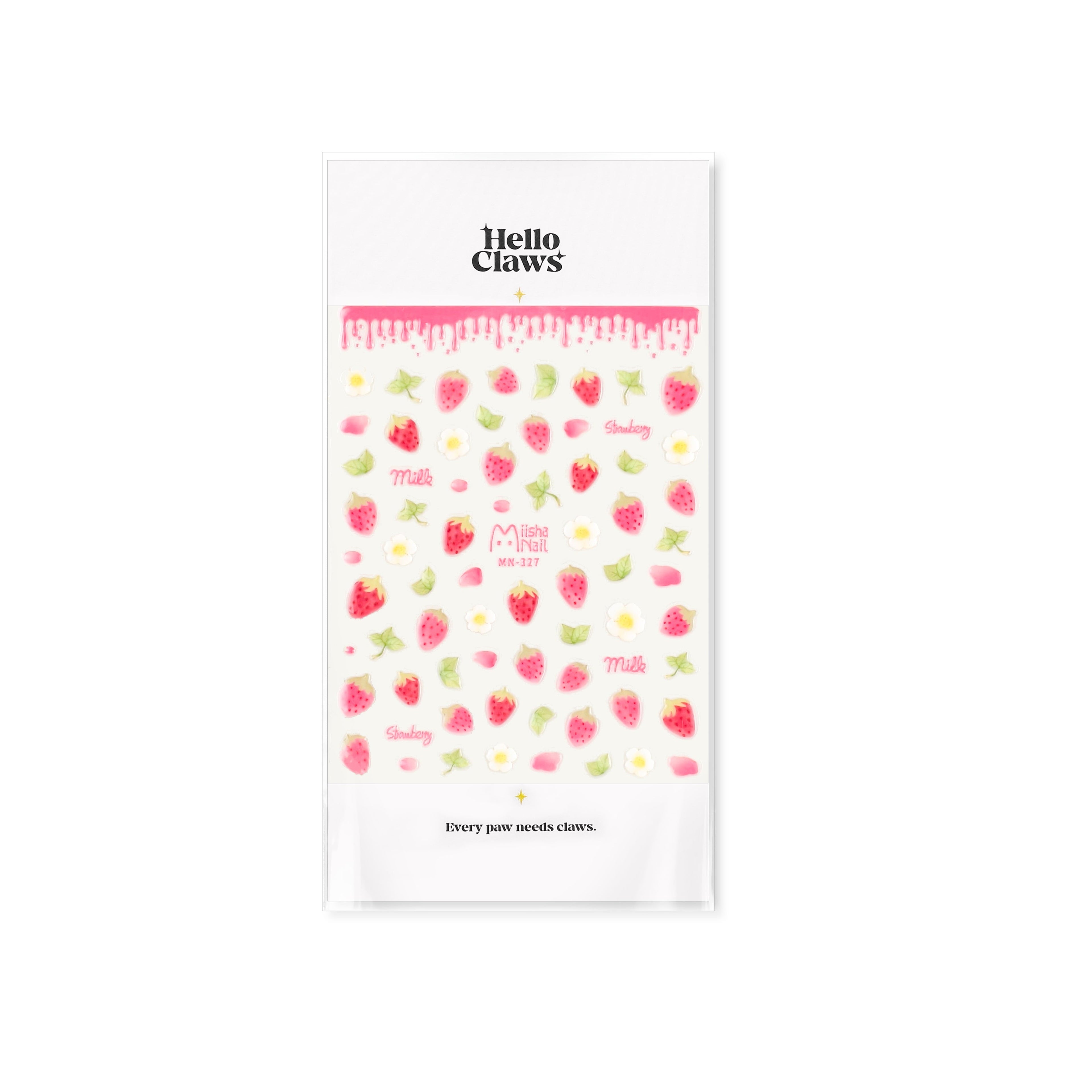 Hello Claws | Juicy Peach Jelly Nail Deco Sticker