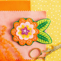 Margery Flower Felt Craft Brooch Kit for Beginners