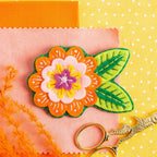 Margery Flower Felt Craft Brooch Kit for Beginners