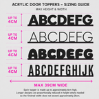 THREE LIONS door topper and door tag