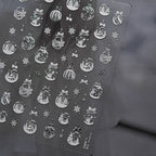 Hello Claws | Merry Christmas Crystal Ball Nail Deco Sticker