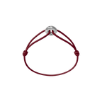 Mini Silver Soho Diamond Cord Bracelet
