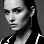 Skull Dangle Earrings – Sterling Silver 925 – Handcrafted