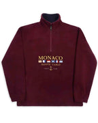 Monaco Fleece Burgundy