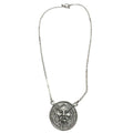 La Bocca della Verità Pendant Necklace – Handmade Sterling Silver 925 – Mouth of Truth
