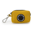 Mustard Yellow Corduroy Poop Bag/Treat Holder
