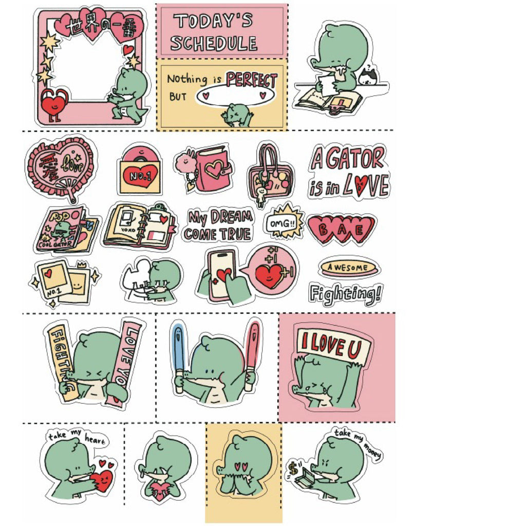 A Gator Life | My Daily Plan Sticker