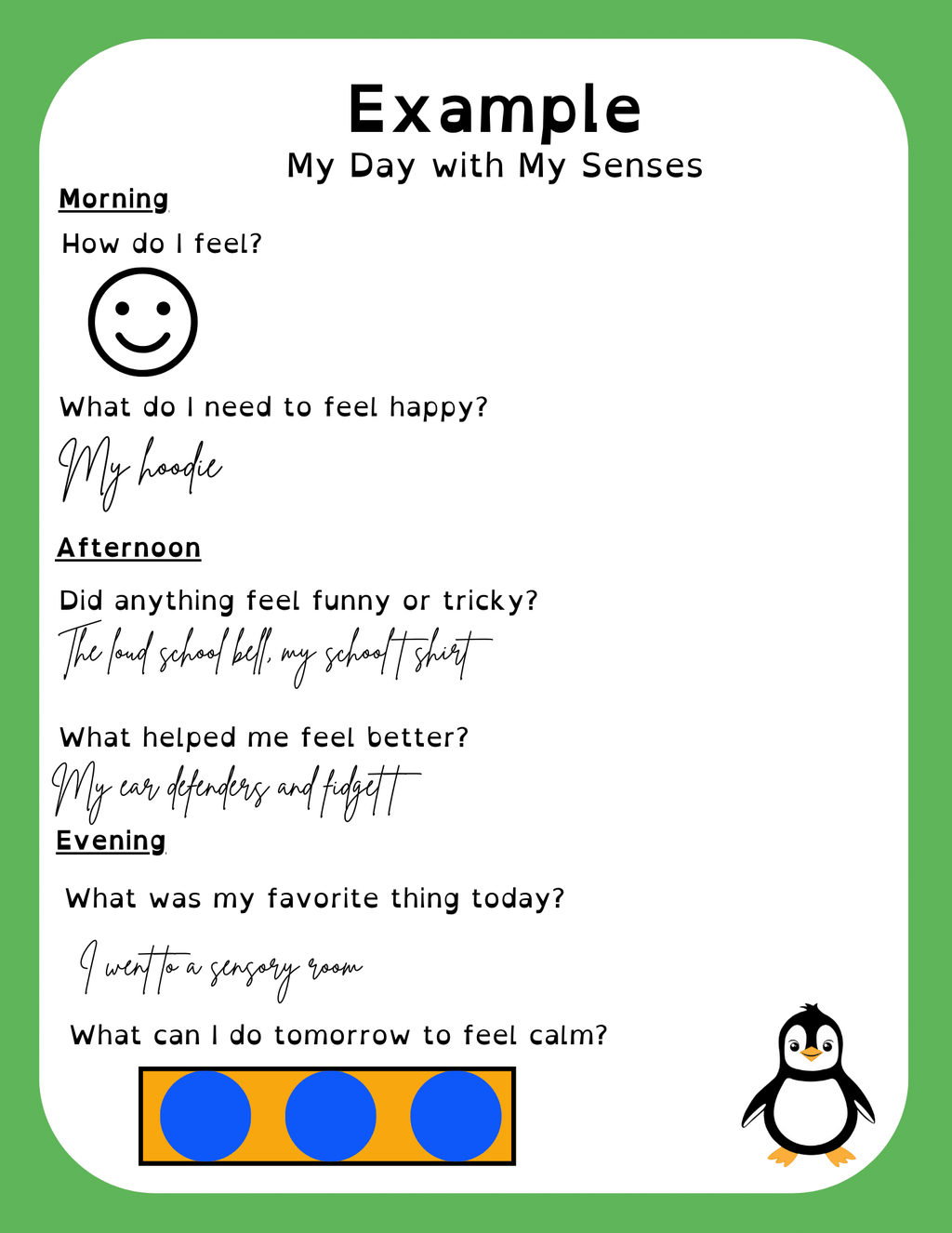 The Ultimate Digital Sensory Journal - For Kids