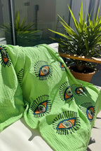 NAYA Organic Cotton Peshtemal in Lime