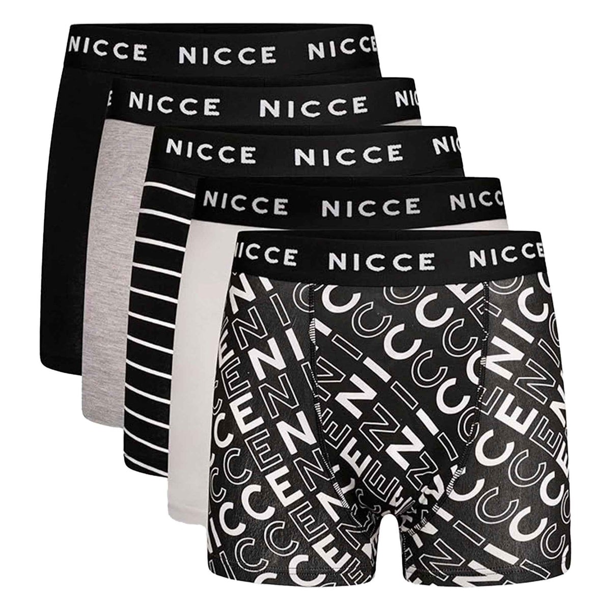 5 Pack Mens Boxers TALOX - Soft Breathable Cotton Everyday Underwear