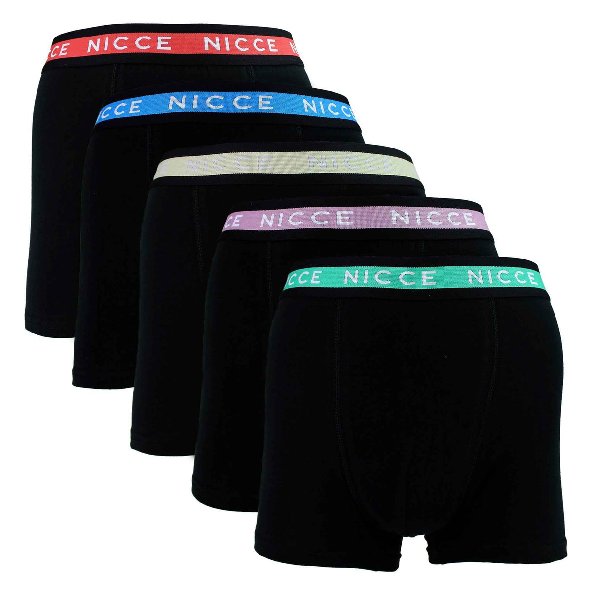 5 Pack Mens Boxers AMBRO - Soft Breathable Cotton Everyday Underwear