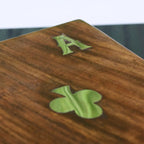 Nadu Double Wooden Playing Card Box With Playing Cards