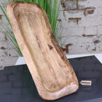 Nalita Wooden Dough Bowl Serving Dish 57cm