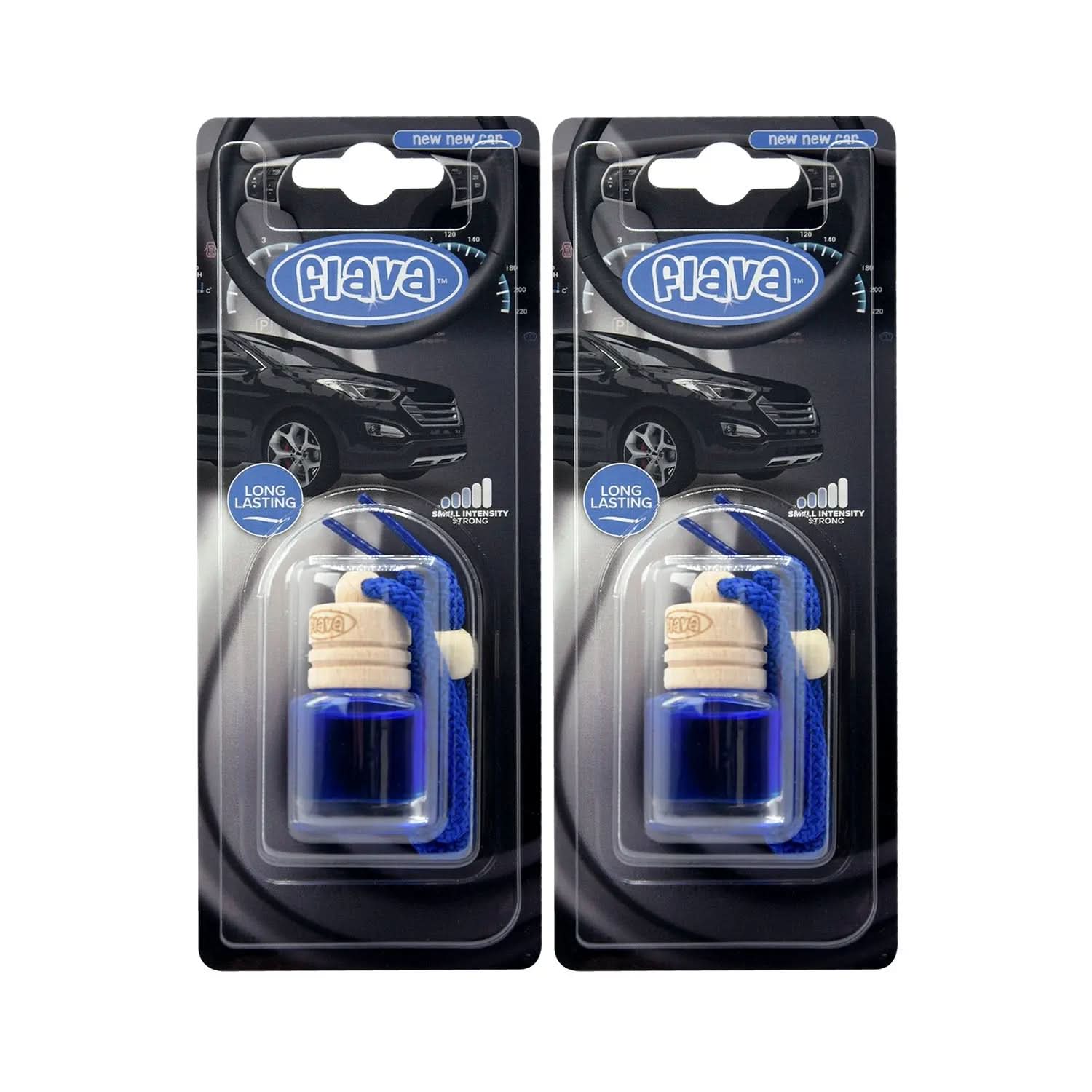 Flava Wood Scent Car Air Freshener - New New Car
