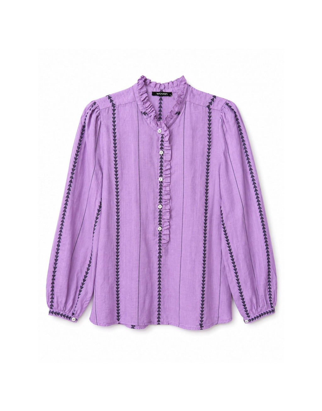 nina blouse | violet