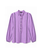 nina blouse | violet