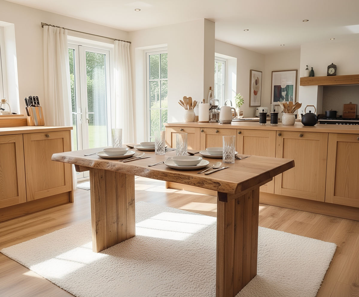 NORA Live / Waney Edge Dining Table