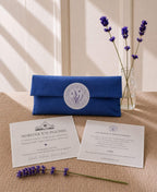Plain Linen and Norfolk Lavender Eye Pillow