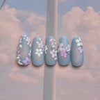 Hello Claws | Embroidery Plant Nail Deco Sticker