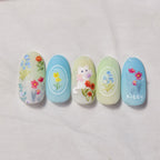 Hello Claws | Kitty Garden Nail Deco Sticker
