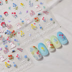 Hello Claws | Kitty Garden Nail Deco Sticker