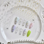 Hello Claws | Moon And Star Gold Silver Nail Deco Sticker