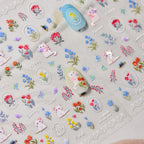 Hello Claws | Kitty Garden Nail Deco Sticker