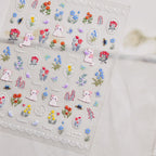 Hello Claws | Kitty Garden Nail Deco Sticker