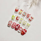 Hello Claws | Red Apple 3D Nail Deco Sticker