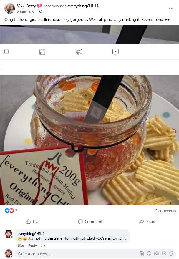 Original Chilli Relish - Chilli Jam