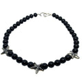 Onyx & Sterling Silver Starfish Necklace – Last One Available – This Version Will Not Be Repeated