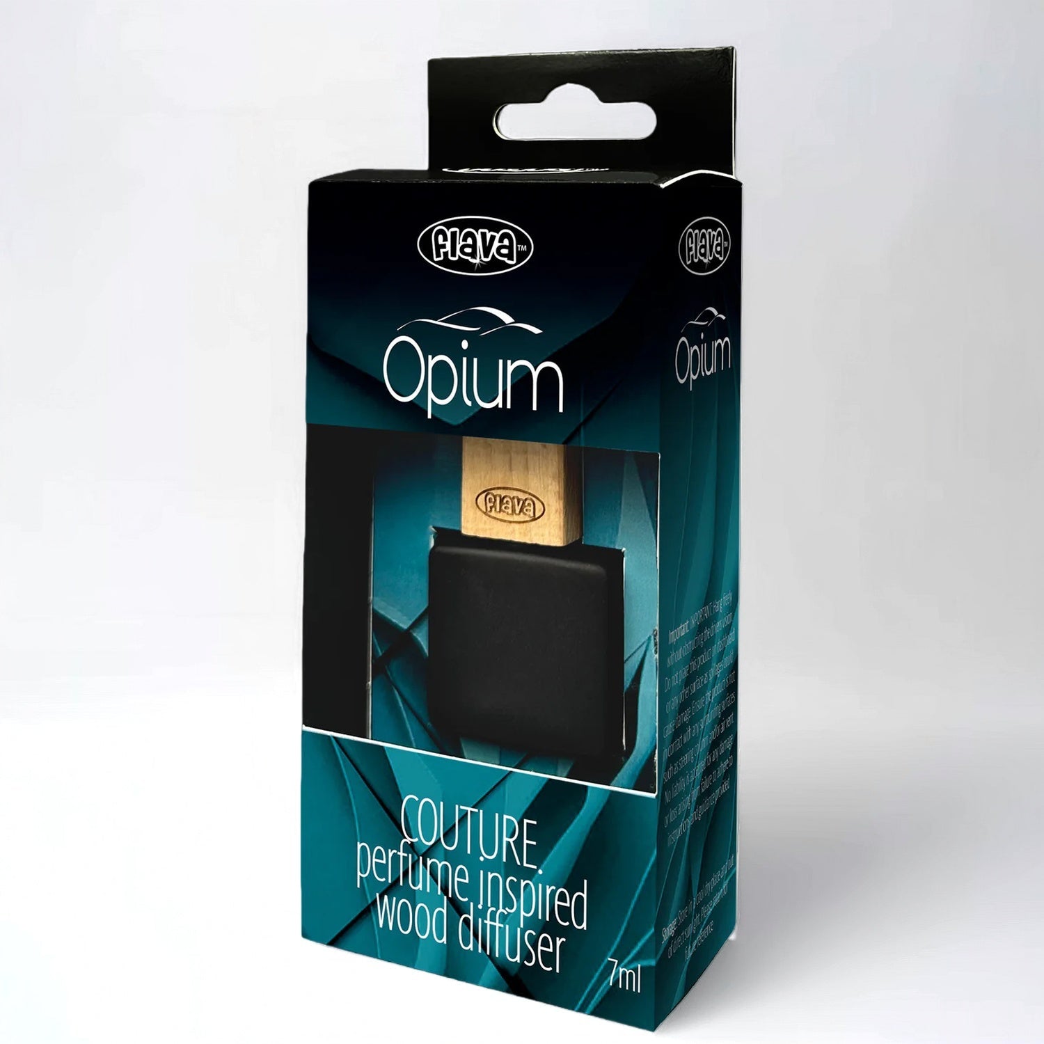 Flava Couture Wood Car Air Freshener - Opium
