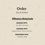 Order Eau de Parfum | Clarify the Mind & Expand Thought 100ml
