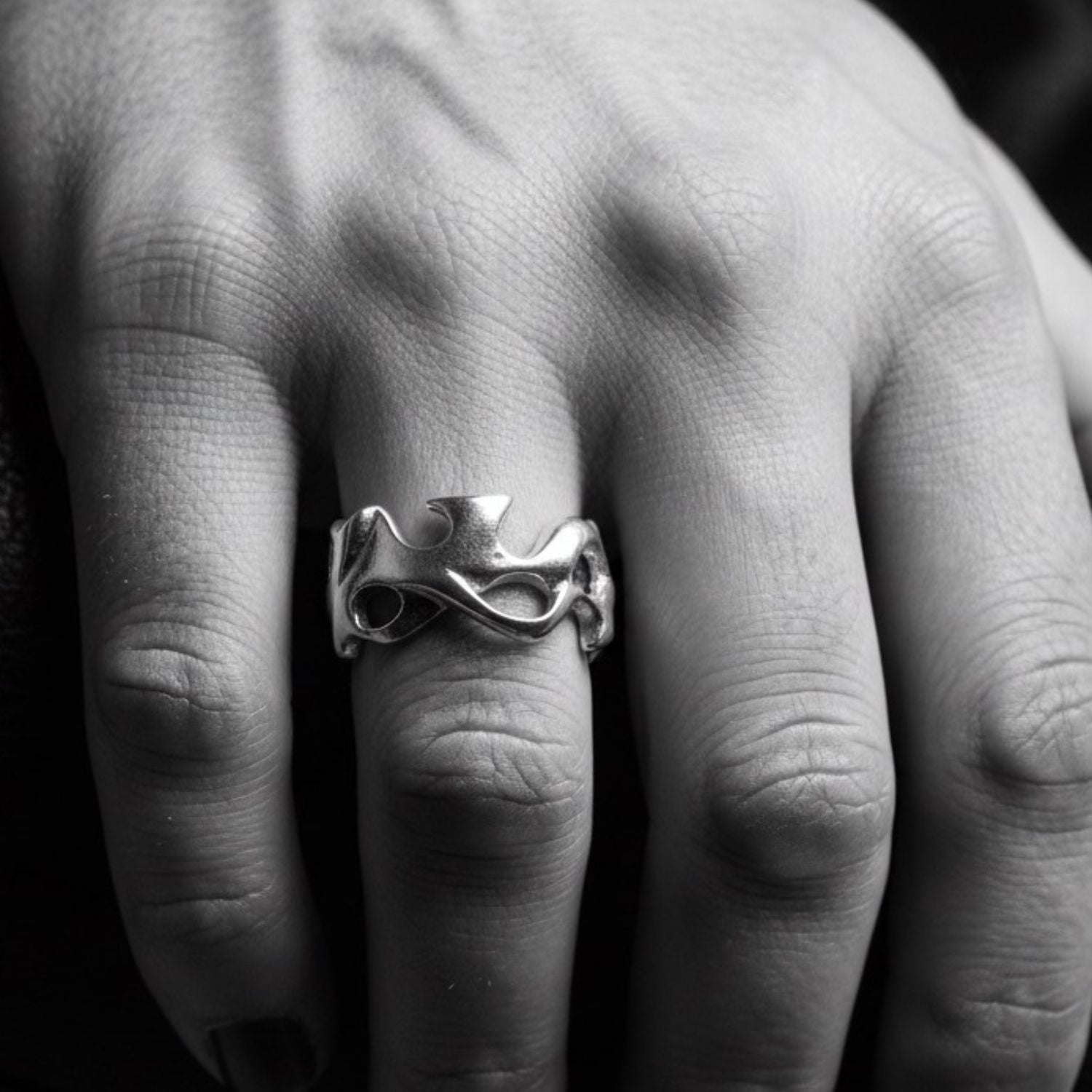 Organic Ring for Men – Satin Finish