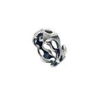 Organic Ring for Women – Sterling Silver 925, Sculptural Design