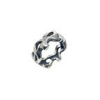 Organic Ring for Women – Sterling Silver 925, Sculptural Design