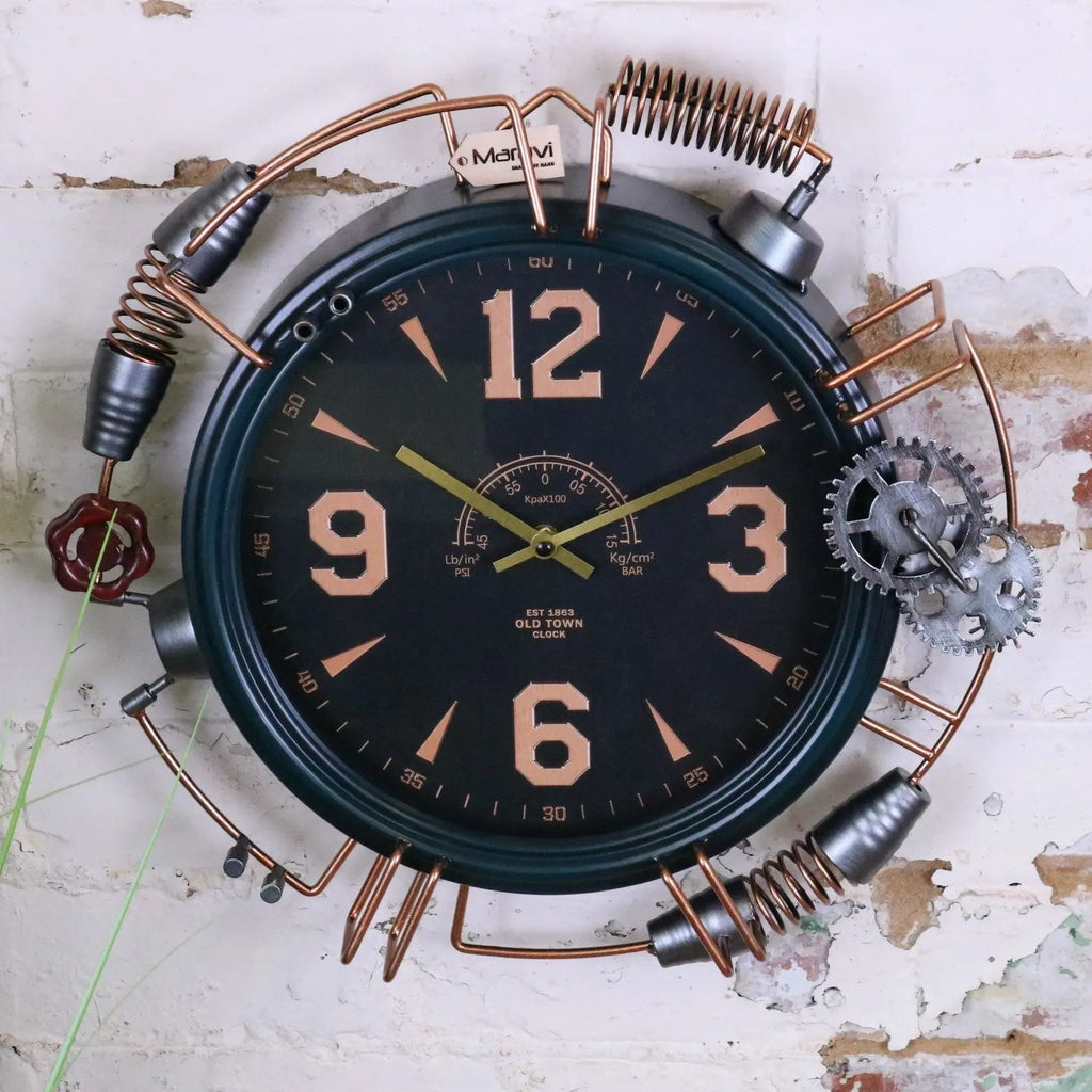 Orika Industrial Wall Clock
