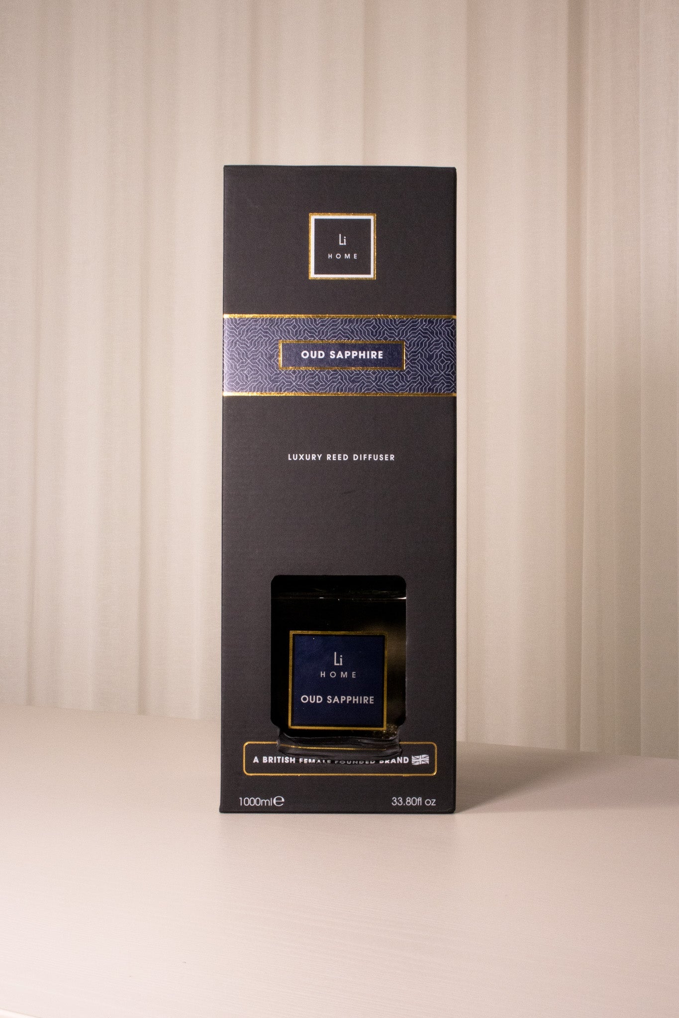 Luxury Square Diffuser - Oud Sapphire