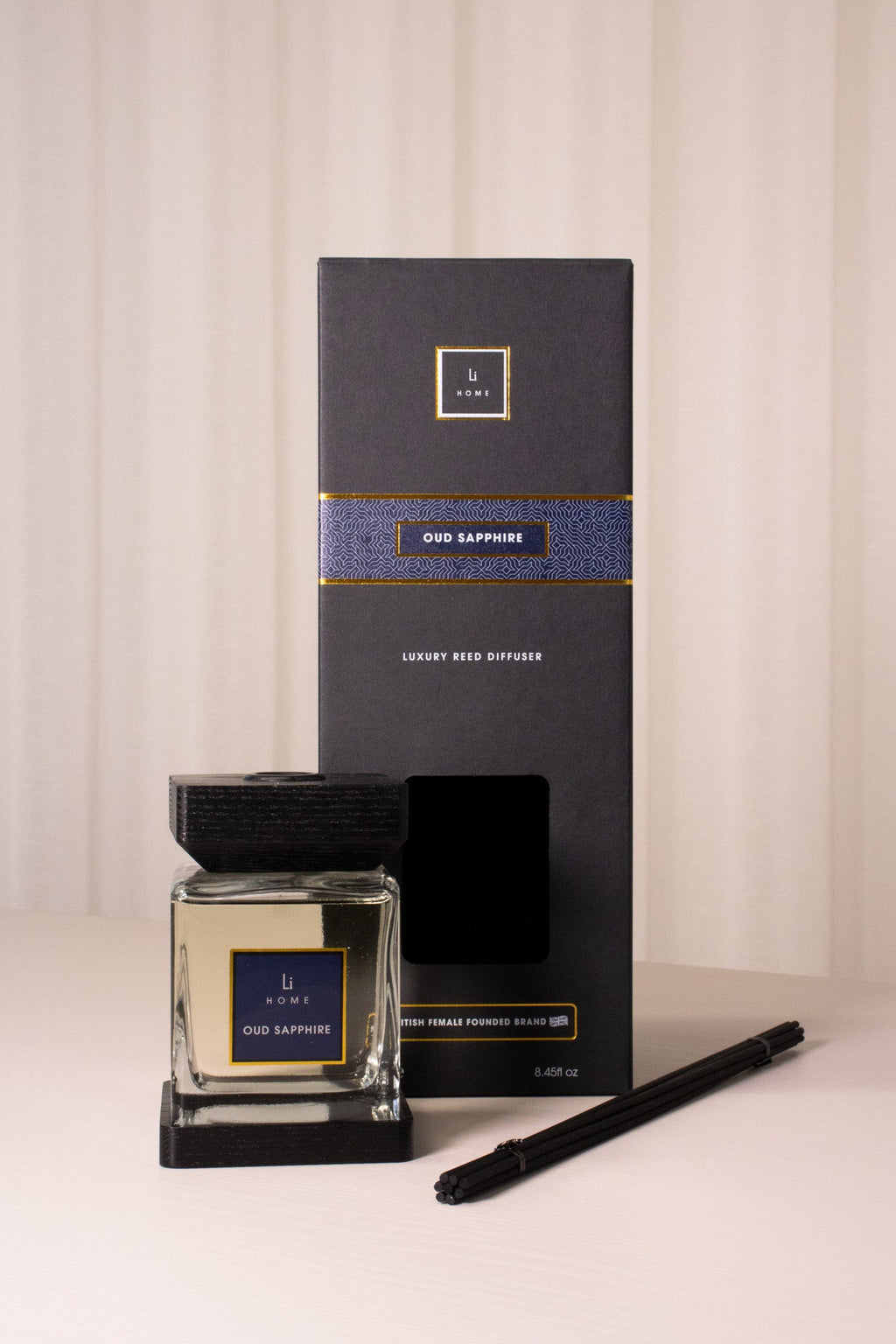 Luxury Square Diffuser - Oud Sapphire