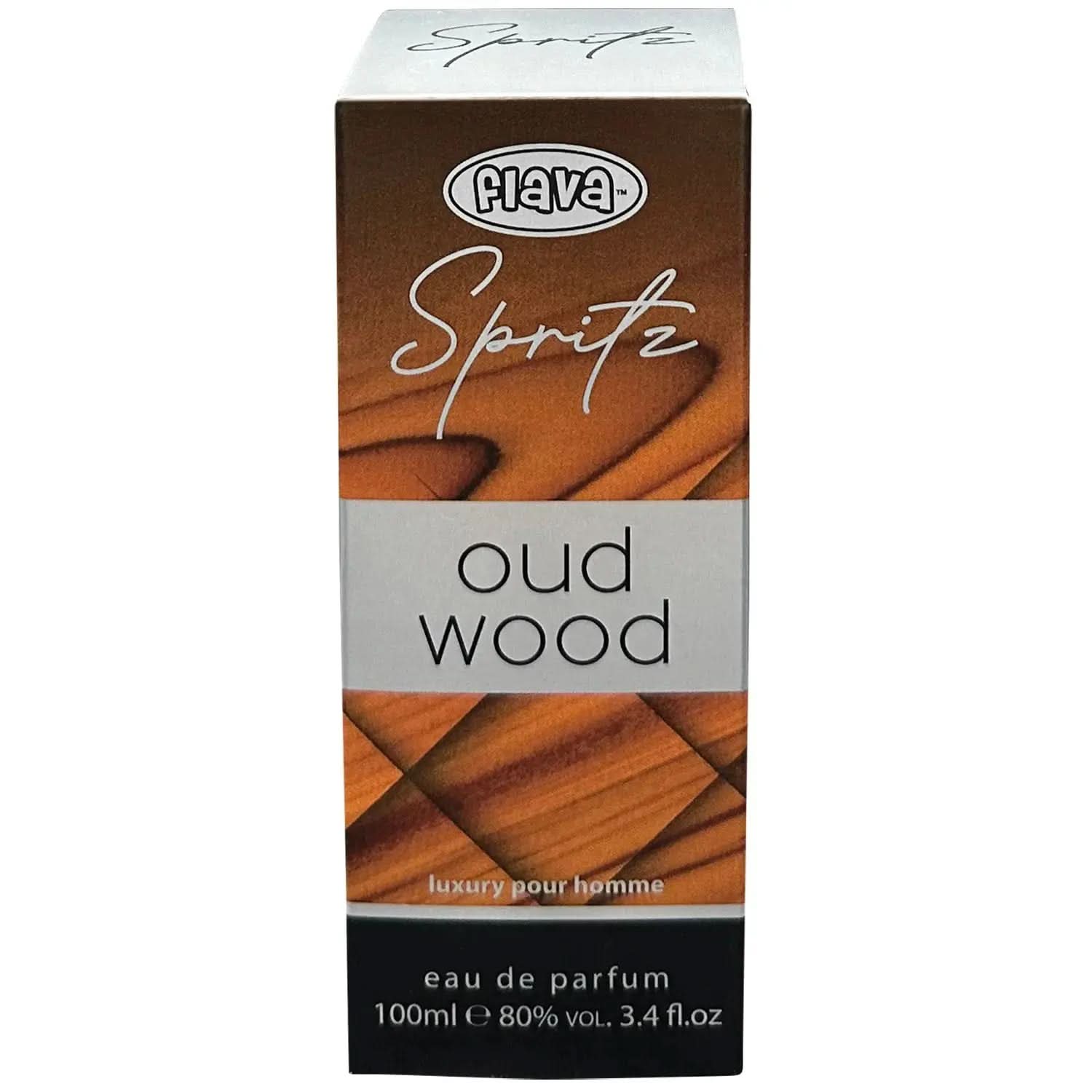 Flava Spritz Fragrance For Men - Oud Wood