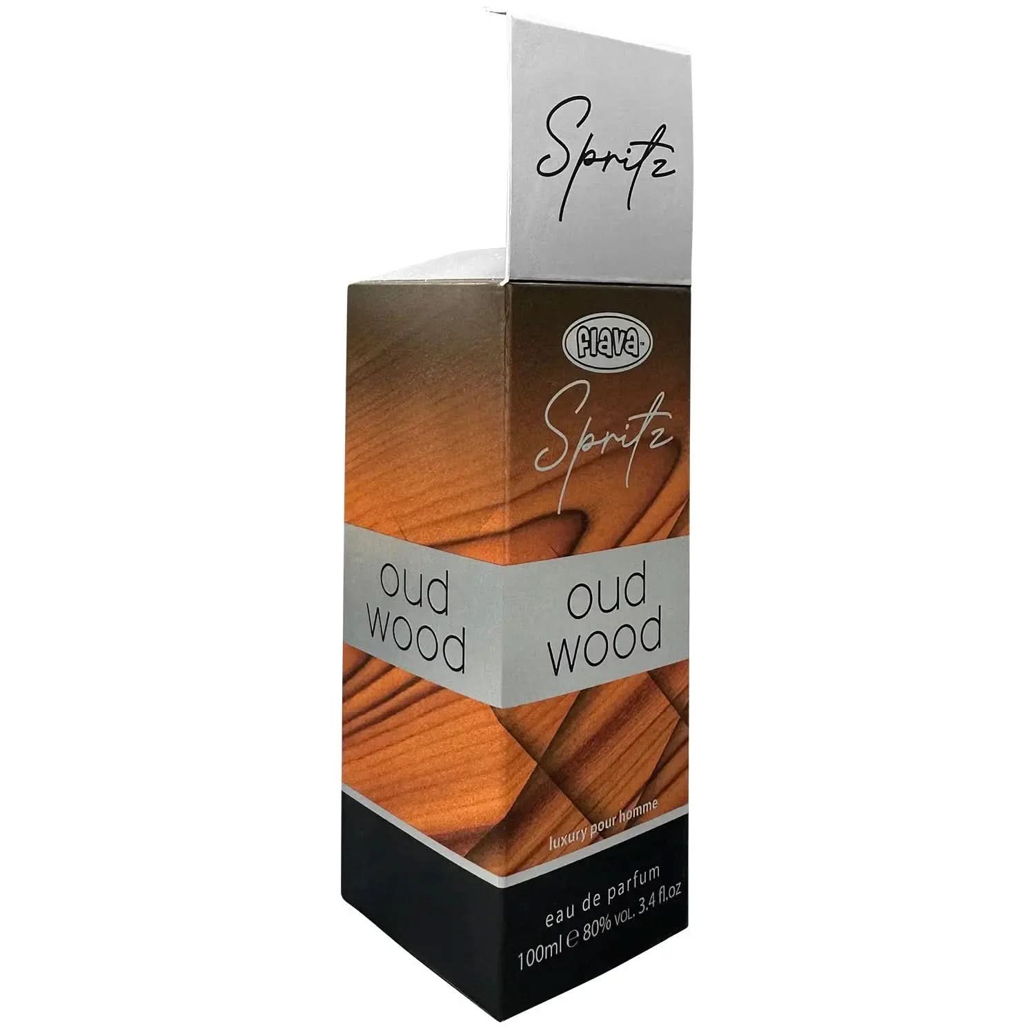 Flava Spritz Fragrance For Men - Oud Wood