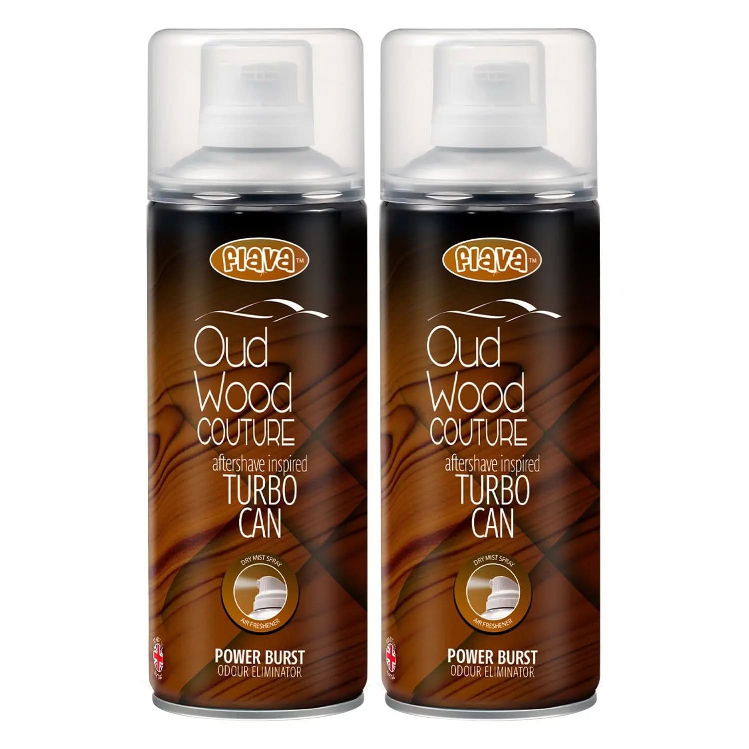 Flava Couture Turbo Can Spray - Oud Wood