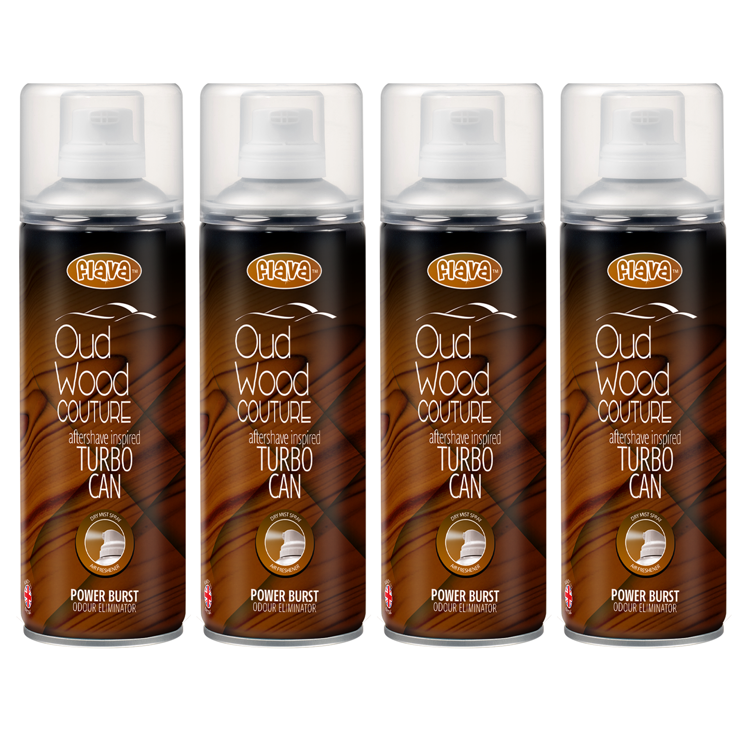 Flava Couture Turbo Can Spray - Oud Wood