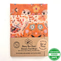 *Set of 3 Handmade Beeswax Wraps | Owls