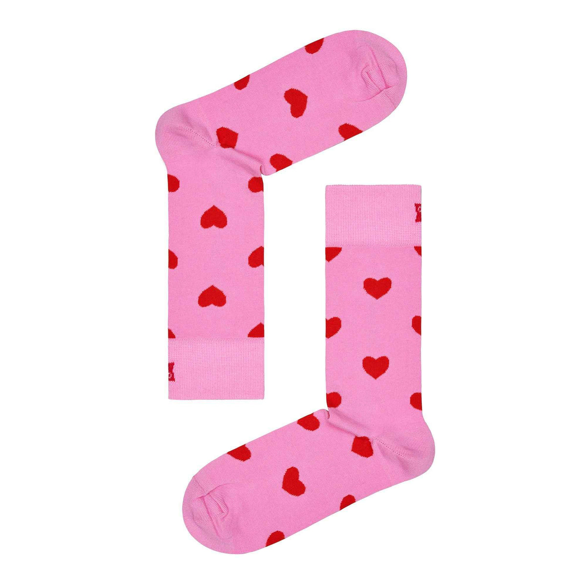 1-Pack Love Heart Shaped Gift Sock Set for Men and Women