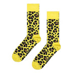 Bright Leopard Design Novelty Patterned Socks for Men and Women