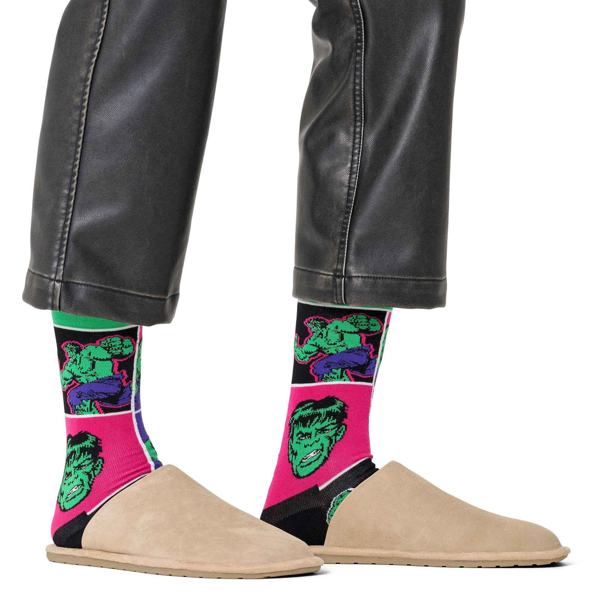 Mens Marvel The Hulk Novelty Socks | Gift Idea